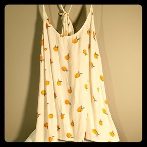 White tank top with lemons